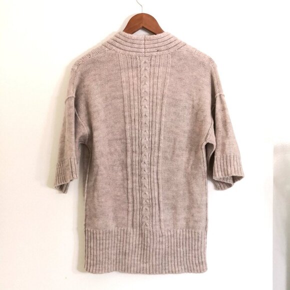 Banana Republic Wool Alpaca Blend Faux Wrap Sweater Size S - Picture 4 of 4